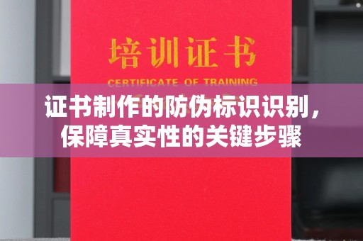 新界证书制作的防伪标识识别，保障真实性的关键步骤